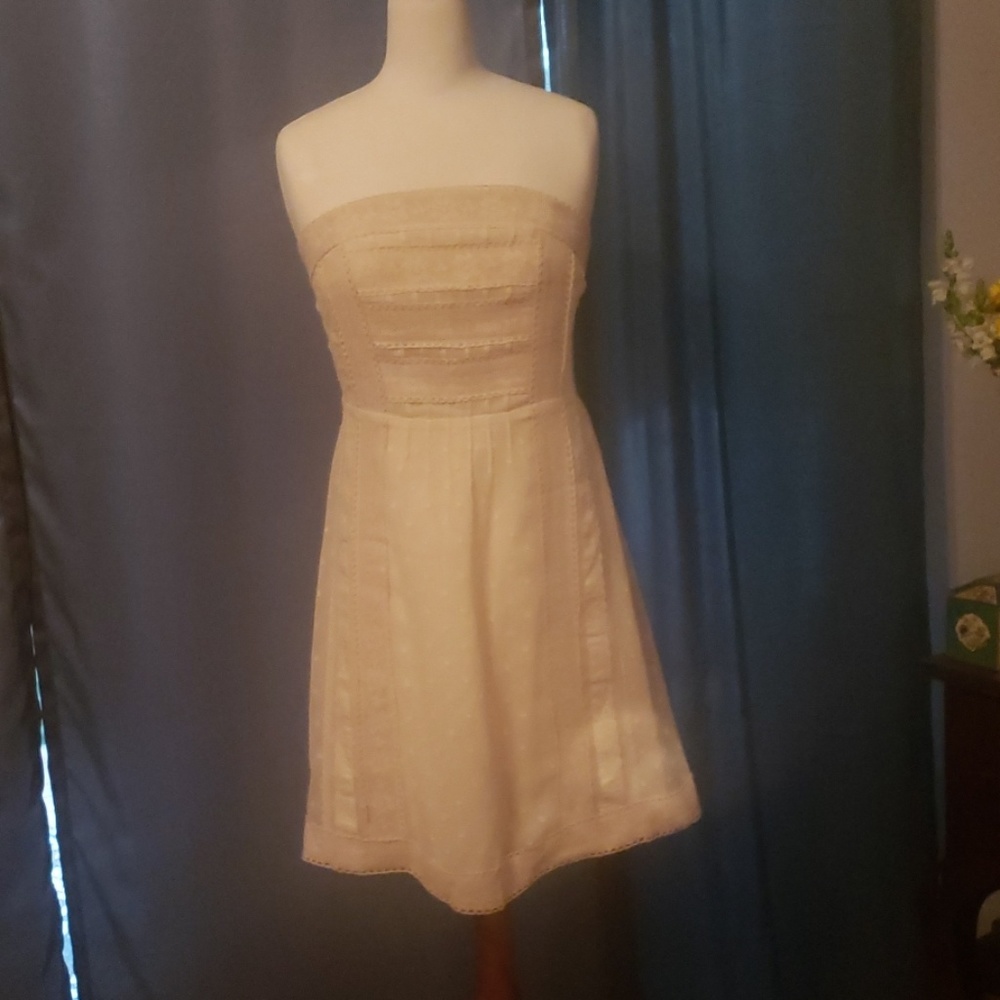 Ivory Mini Dress Kimchi Blue